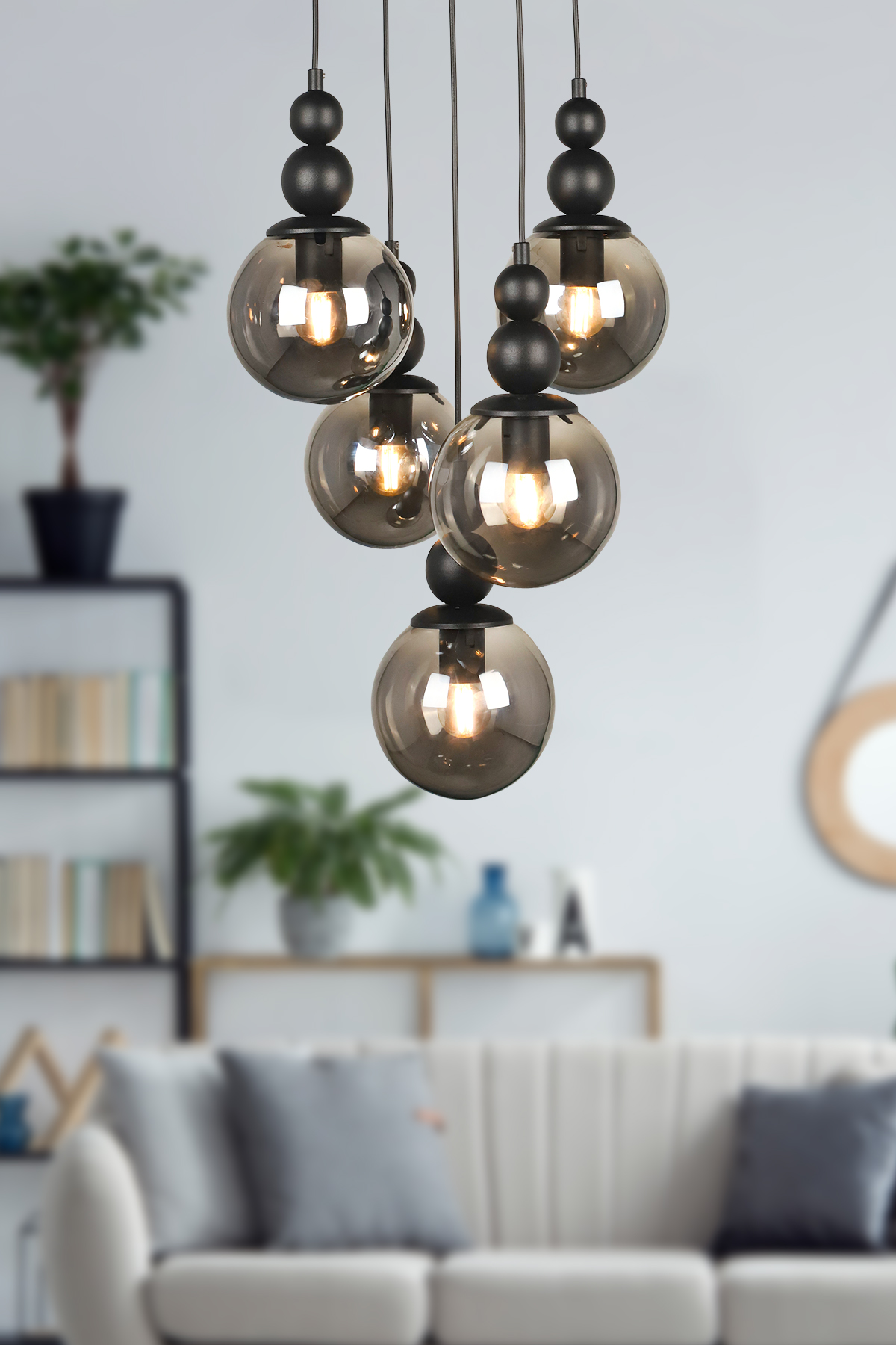 Sonsuz Chandelier Black